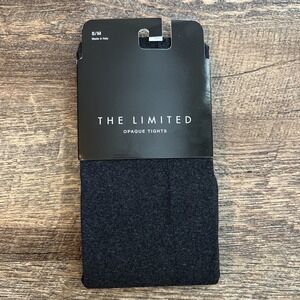 The Limited Opaque Tights Small/ Med Charcoal Grey Made In Italy Modest‎ Office